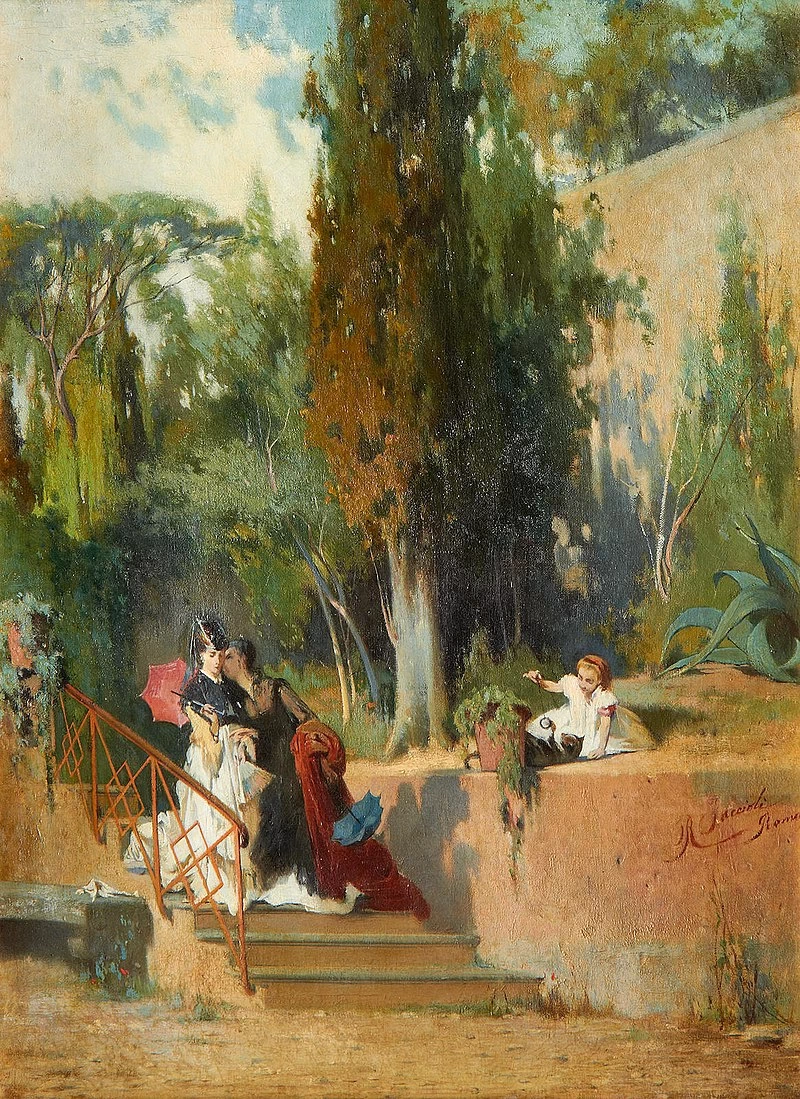 Pomeriggio in giardino